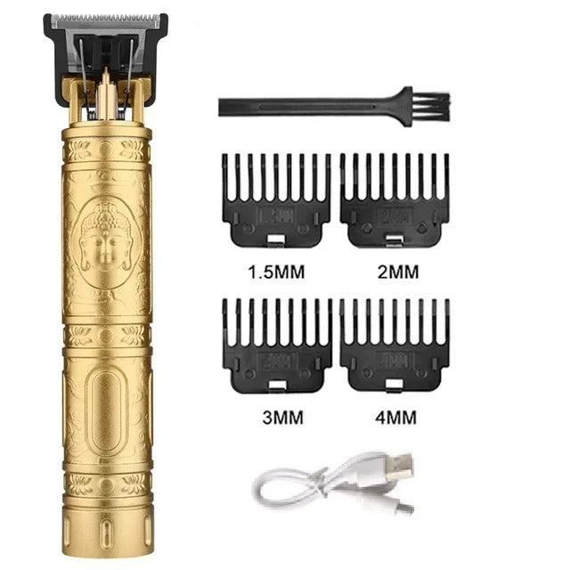 2024 Professional Hair Clipper for Men T9 Electric Hair Cutting Machine Barber Shaver Rechargeable Hair Trimmer Beard Shaving