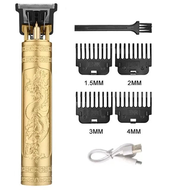 2024 Professional Hair Clipper for Men T9 Electric Hair Cutting Machine Barber Shaver Rechargeable Hair Trimmer Beard Shaving